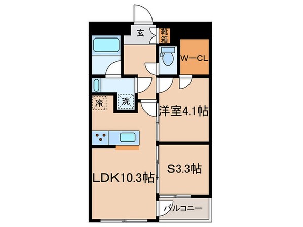 GranDuo豪徳寺３の物件間取画像